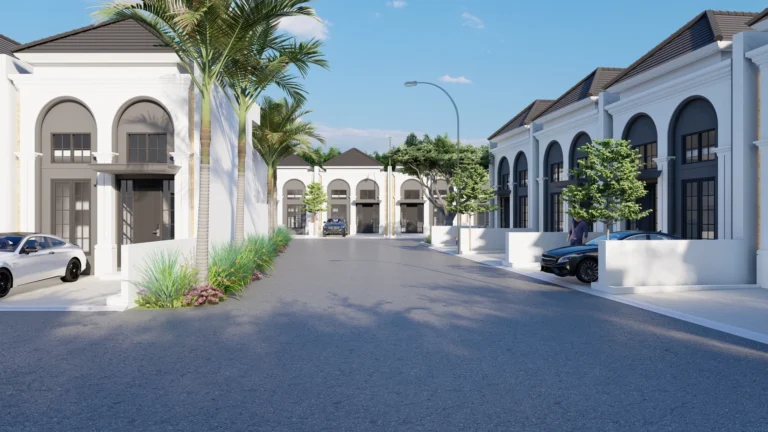 Jalan utama Salsabila Residence Bekasi