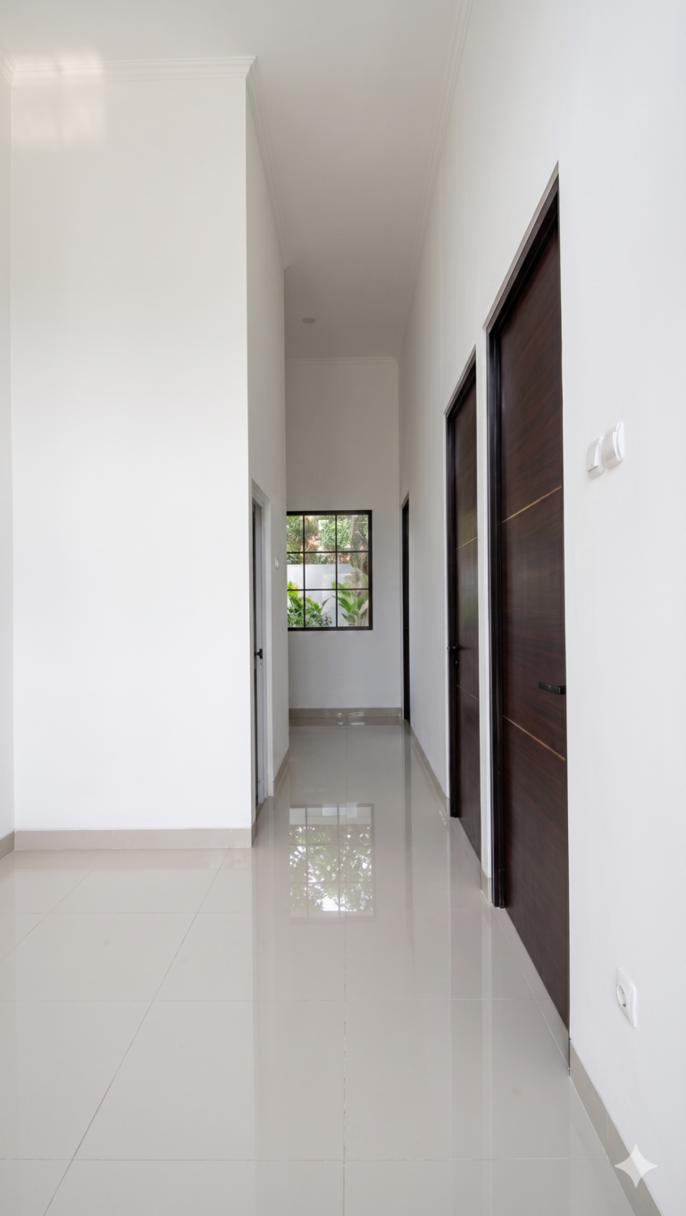 Ruangan salah satu rumah di Kavling Maharani